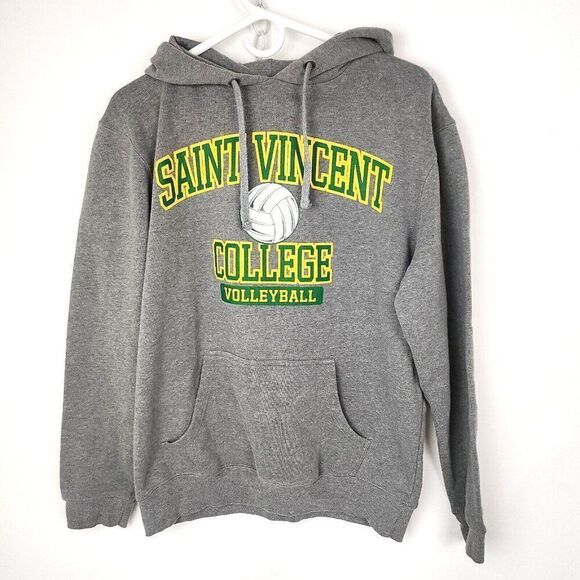 St. Vincent College Volley Ball Hoodie Sweatshirt Gray Top of the World Adult M - Picture 1 of 3
